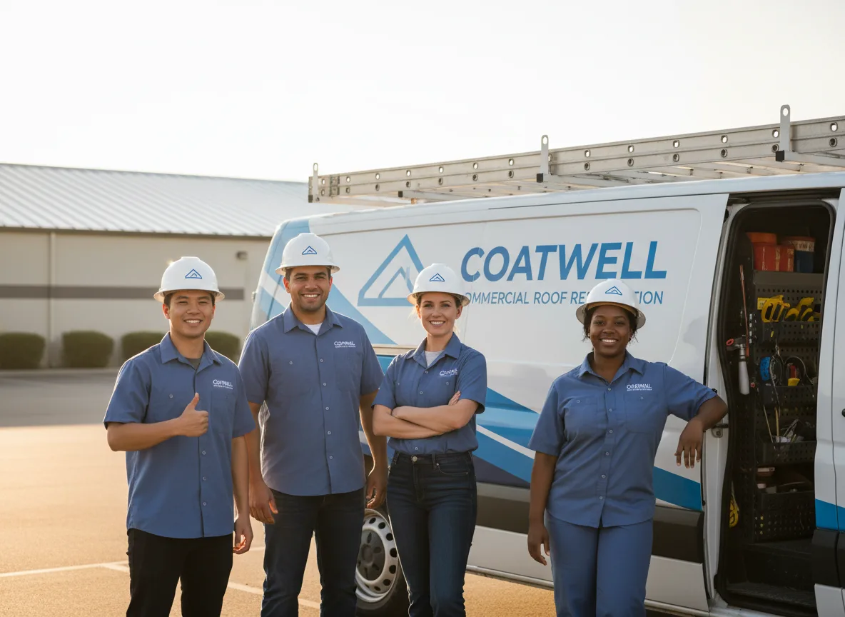 Commercial roof coating company in Hometown, WV